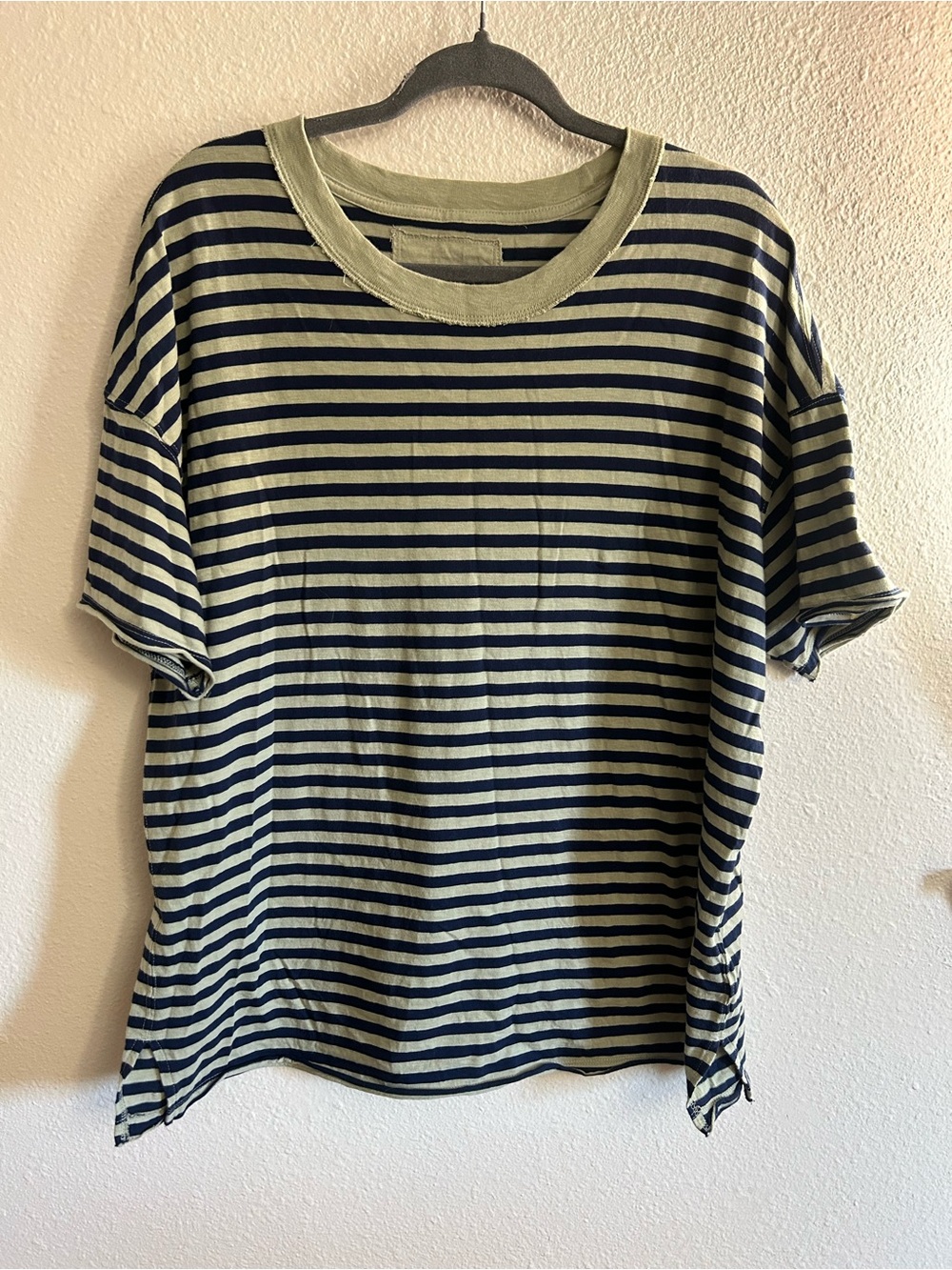 Aerie Boyfriend Oversized Striped Top and Old Navy Jogger Sweatpants Womens M - Picture 4 of 16